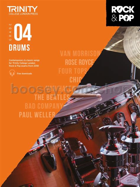 Series Drum Instruction Publisher Trinity Books Format Softcover Media Online Composer Various Whether you are self-taught or taking lessons, learning for fun or. . Trinity rock and pop drums grade 4 pdf